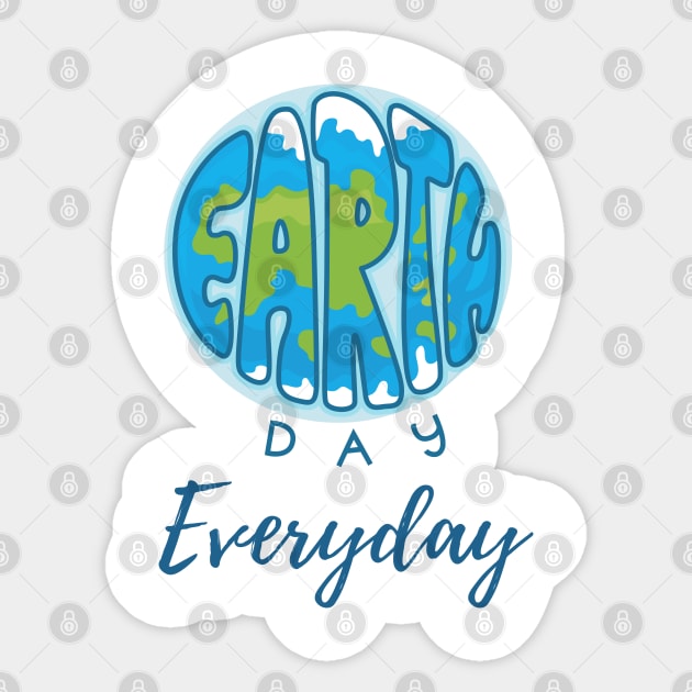 Earth Day Everyday 2022 Sticker by TigrArt